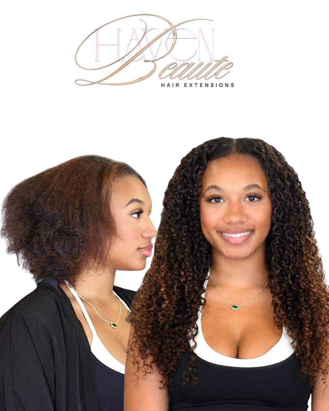 Raw Natural Curly Clip-Ins